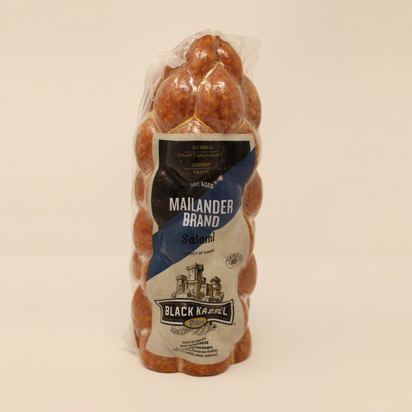 Black Kassel Mailander Salami