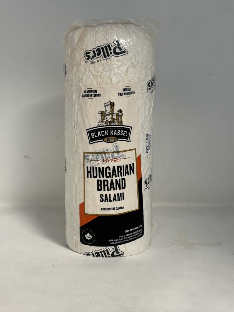 Black Kassel Hungarian Salami