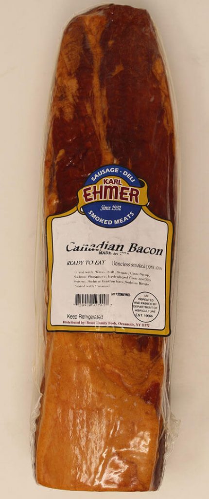 Canadian Bacon (Full Loin) From Karl Ehmer