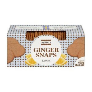 Nyakers Lemon Ginger Snaps