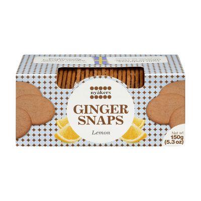 Nyakers Lemon Ginger Snaps