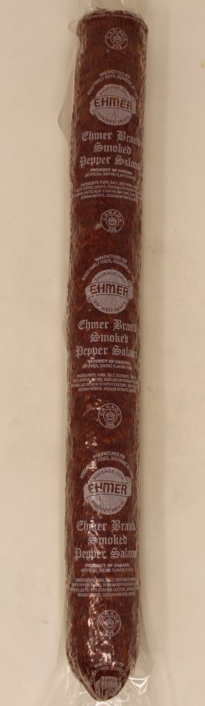 Delicious Smoked Pepper Salami from Karl Ehmer