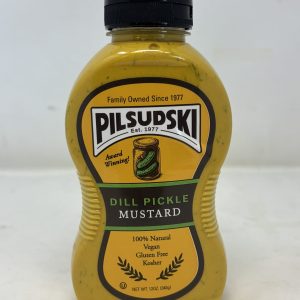 Pilsudski Dill Pickle Mustard | 12 oz Gourmet Condiment